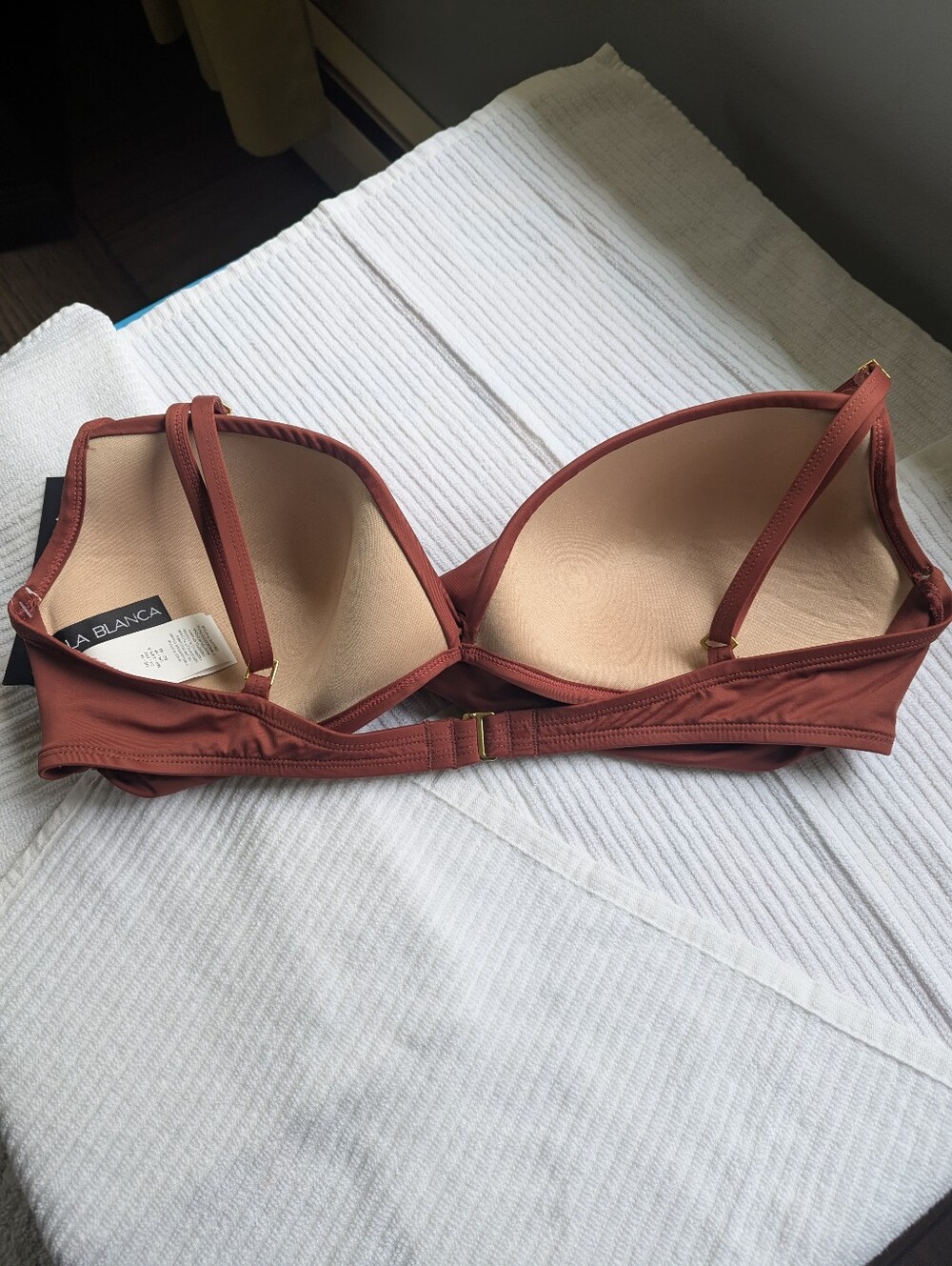 La Blanca 3-Piece Bikini Set in Cinnamon color - Picture 4 of 12